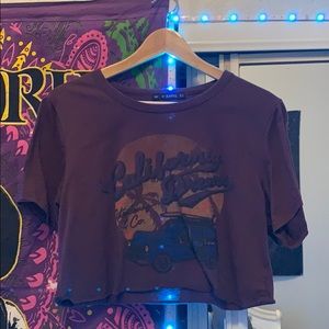 logo crop top
